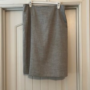 Evan Piconne Pencil skirt in navy and gray